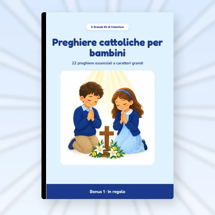 Bonus 1: Preghiere cattoliche per bambini